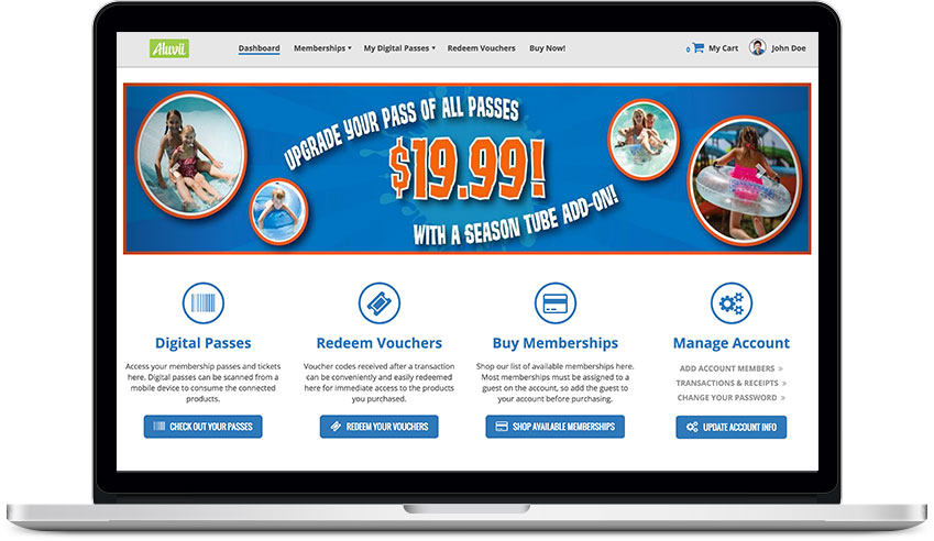 Trampoline Park Software'