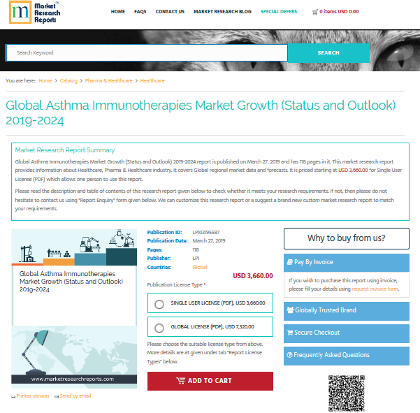 Global Asthma Immunotherapies Market Growth 2024