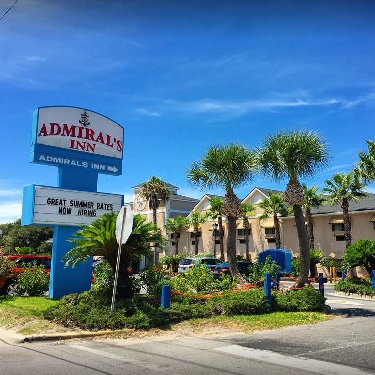 Admirals Inn on Tybee Island Logo