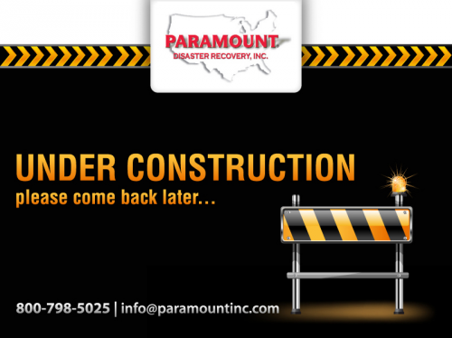 Logo for Paramount Disaster Recovery Inc.'