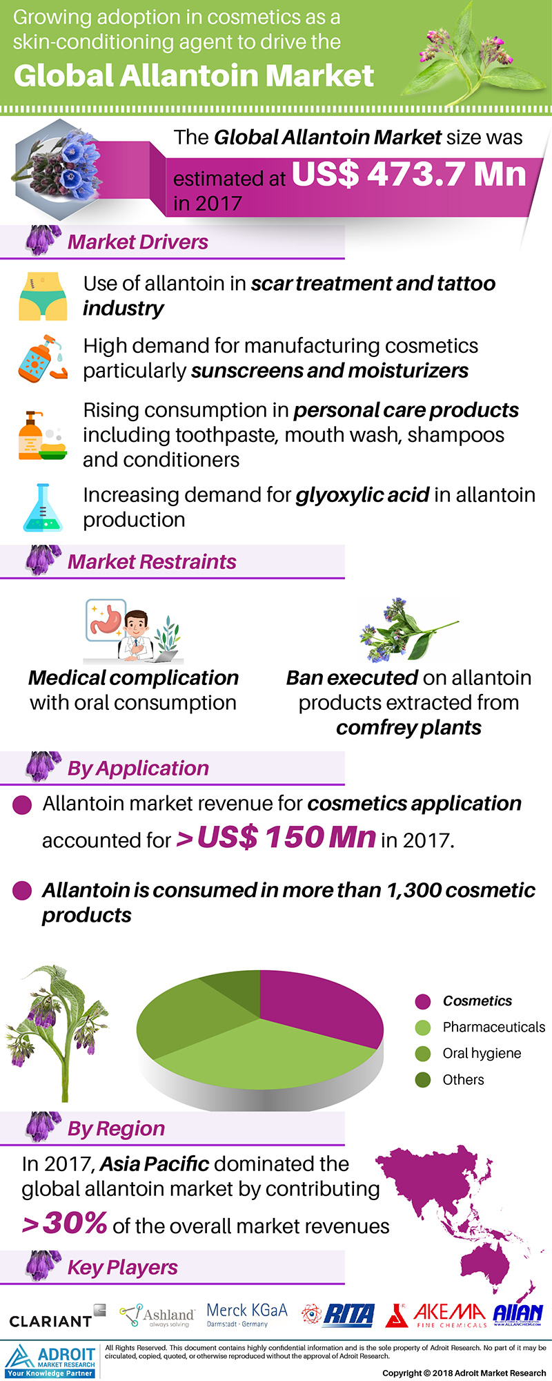 Allantoin Market Outlook Trends, Forecast 2025'