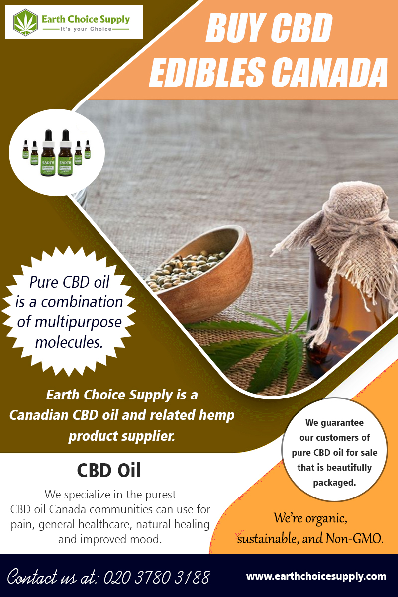 Buy CBD Edibles Canada | Call - 416-922-7238 | earthchoicesu'