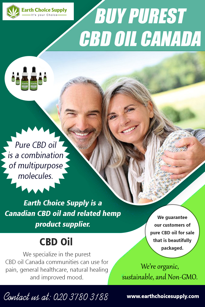 Buy Purest CBD Oil Canada | Call - 416-922-7238 | earthchoic'