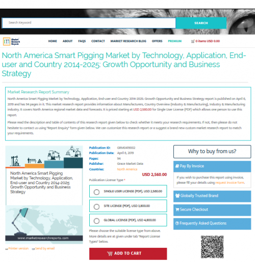 North America Smart Pigging Market by Technology'