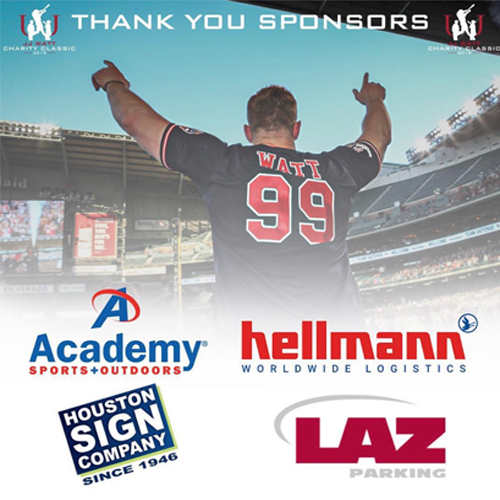 JJ Watt Foundation Sponsors