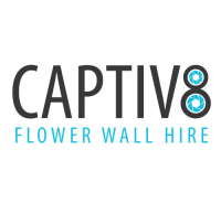 Captiv8 Flower Wall Hire Logo