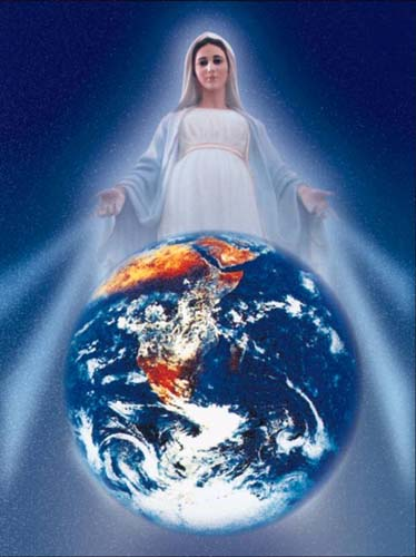 The Virgin Mary Globe'