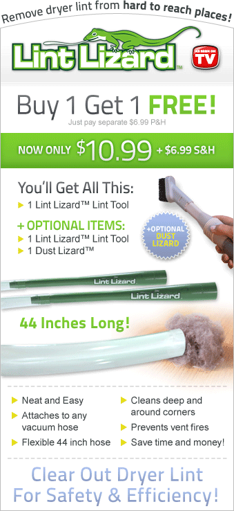 Lint Lizard Offer'
