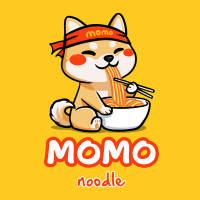 MOMO noodle Logo