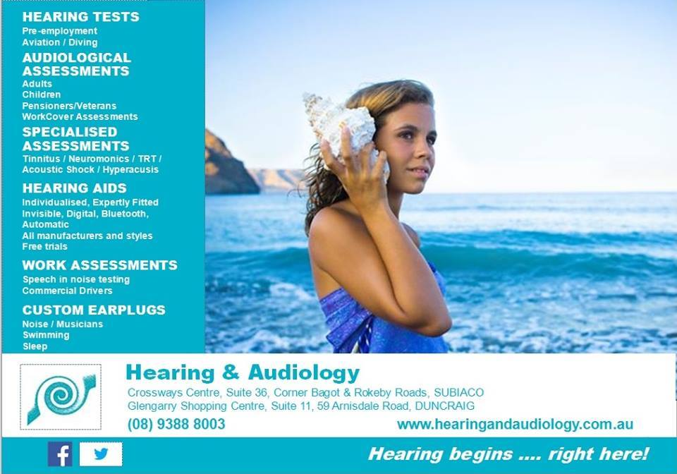 Hearing and Audiology'