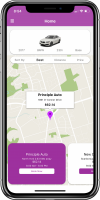 Screenshot of Mobile App'