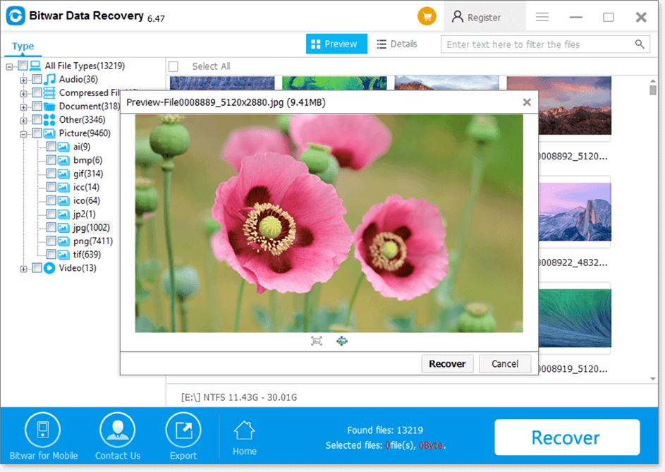 Bitwar Data Recovery