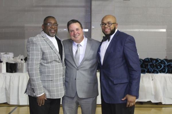 Bob Stanley with the directors at Kelly YMCA Chicago