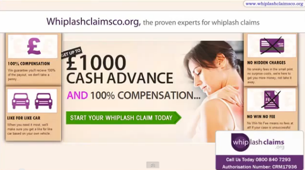 Whiplash Claims Co'