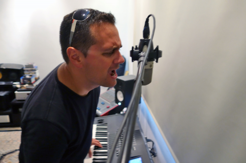 Franco Esteve Performs in the studio'