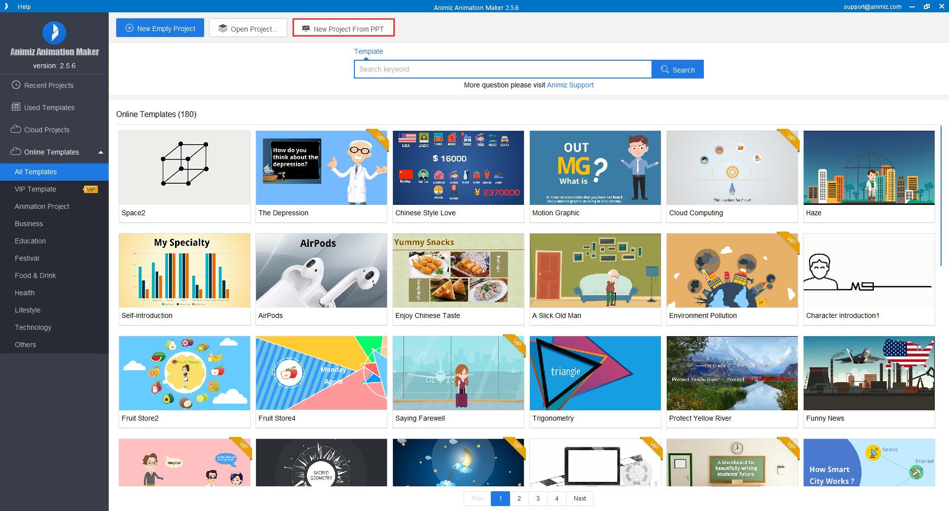 convert PowerPoint to video'