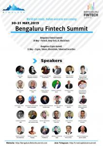 Benagluru Fintech &amp; Crypto Summit'
