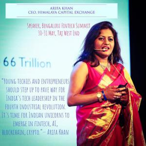 Arifa Khan, Founder of Fintech Storm'