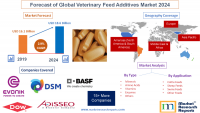 Forecast of Global Veterinary Feed Additives Market 2024