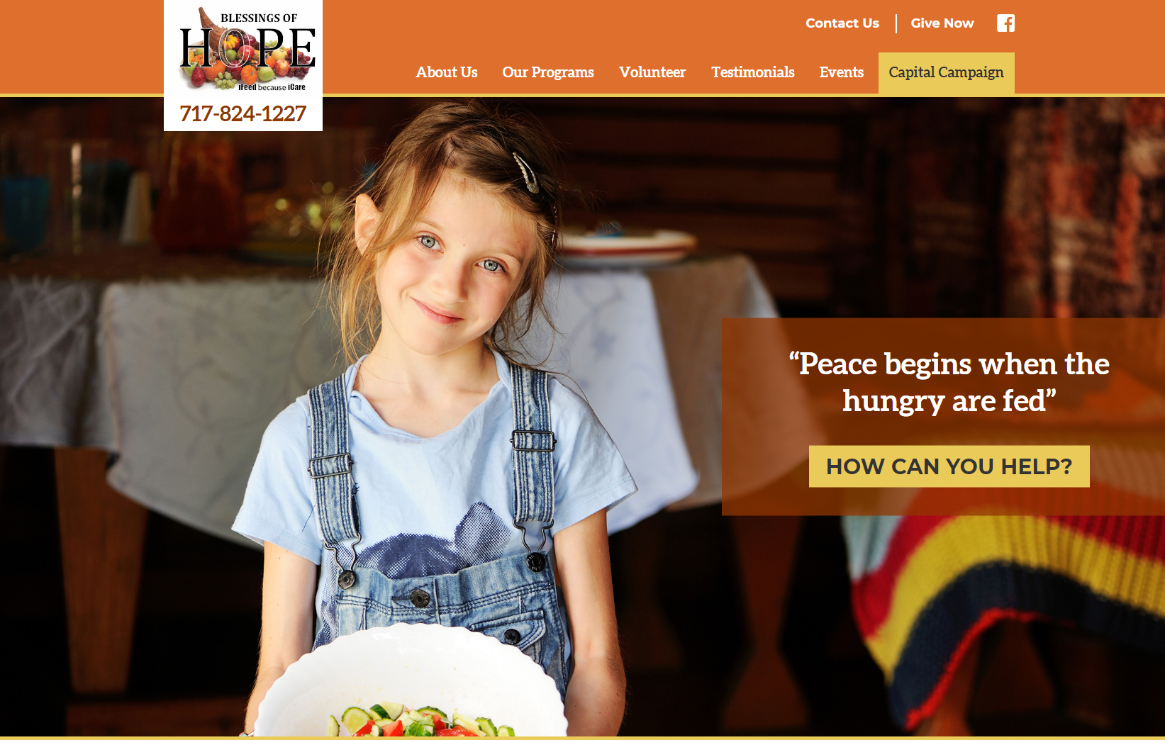 Blessings of Hope Homepage'