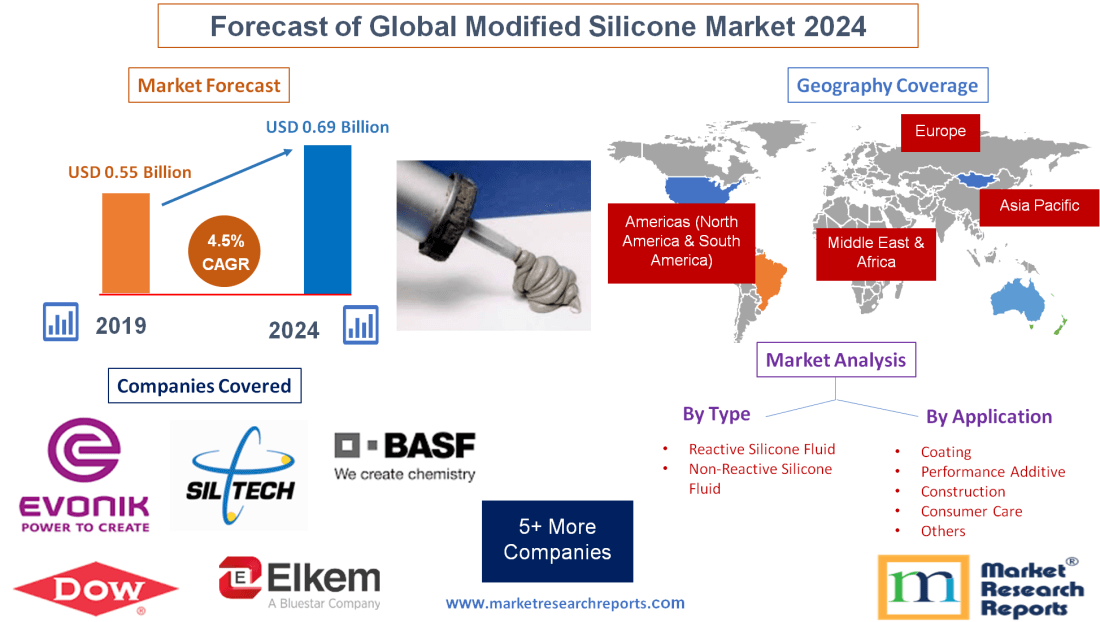 Forecast of Global Modified Silicone Market 2024