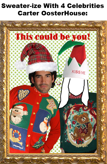 Christmas sweater party