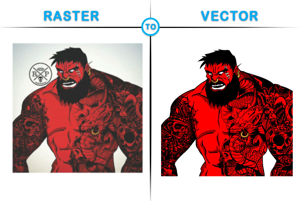 Company Logo For Raster to Vector'