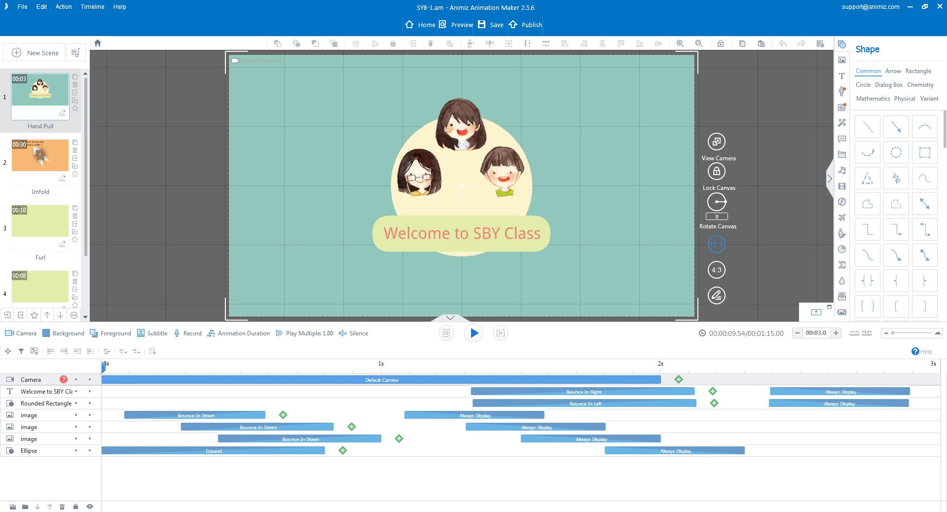 cartoon video maker'