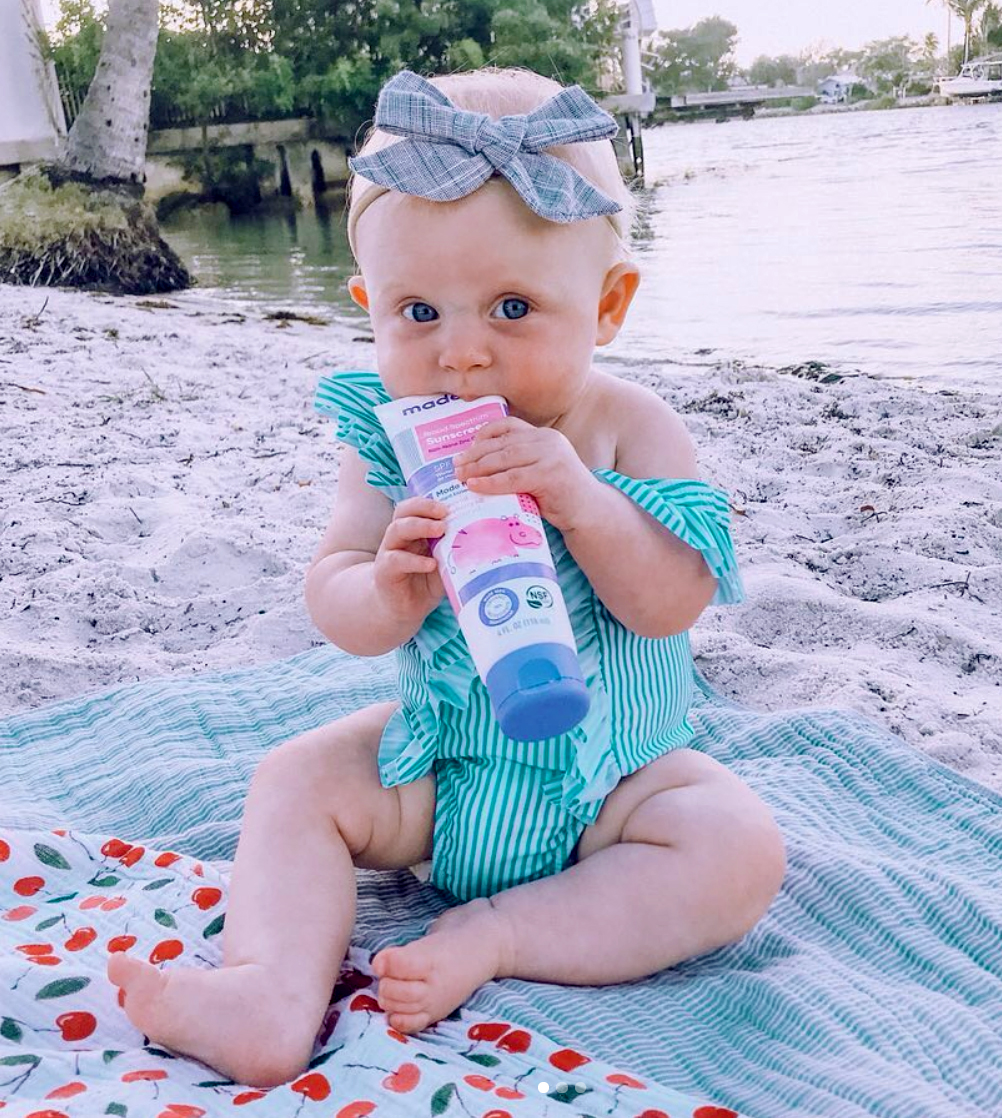 Reef safe sunscreen'