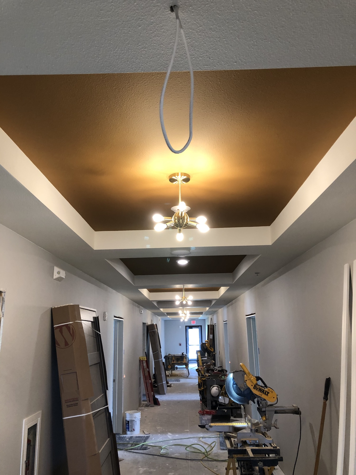 New building light'