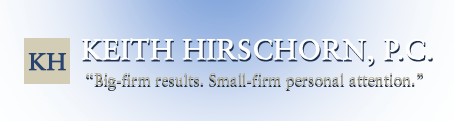 Law Offices of Keith Hirschorn, P.C. Logo