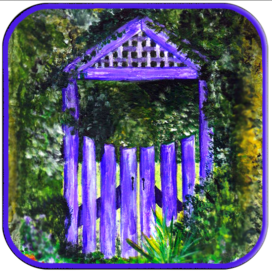 Purple Wishing Gate Logo