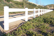 Vinyl Fence'
