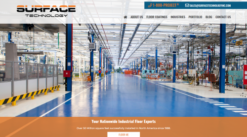 Surface Technology New Website'