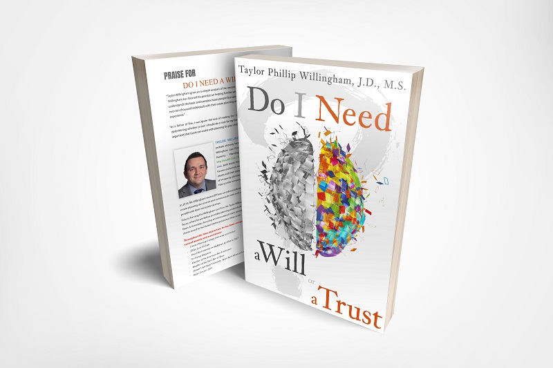 Do I Need a Will or a Trust (Book Cover)'