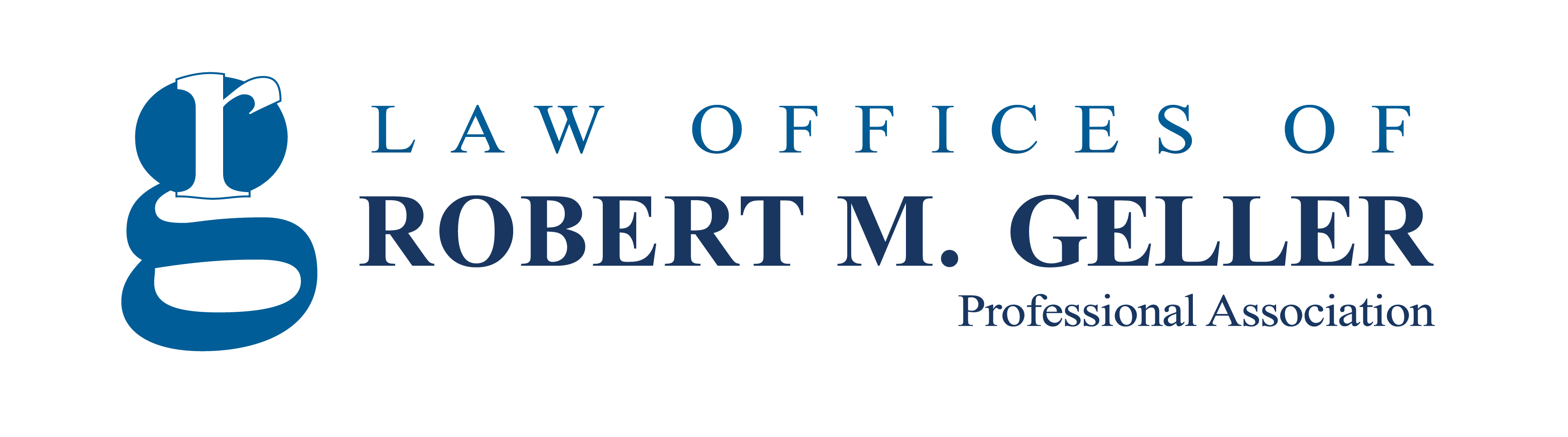 Law Offices of Robert M. Geller Logo