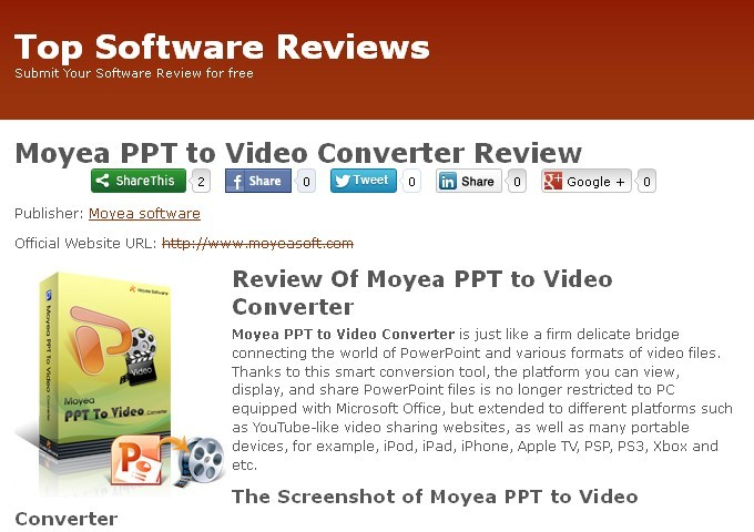 Moyea PPT to Video Convertor'