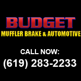 Budget Muffler Brake &amp; Automotive Logo