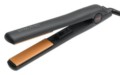 Style your hair with HSI flat iron'