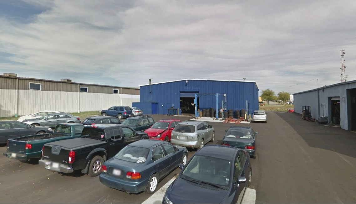 Backside Car Inspection Area at Clausen Automotive, Madison'