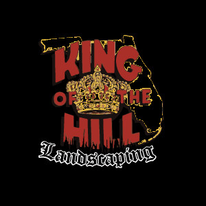 King of The Hill Landscaping Logo