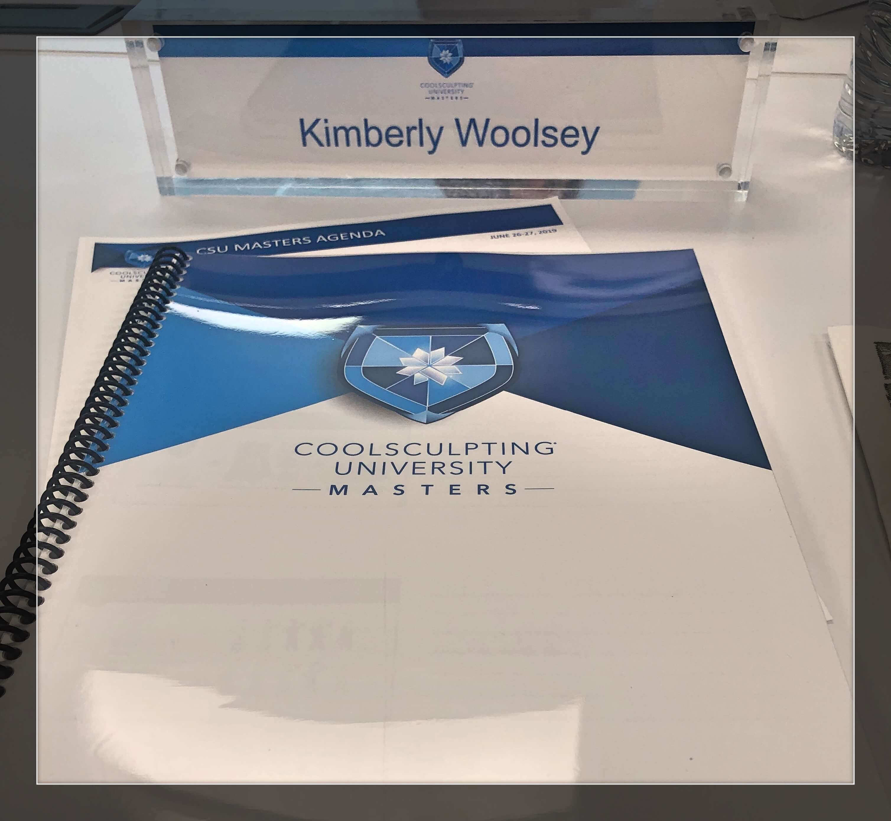CoolSculpting University Certificate'