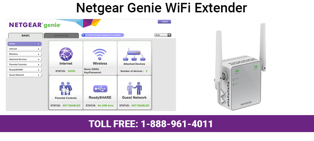 netgear genie wifi extender'