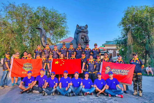 China Soaring Dragon Racing Team fight for 2019 Silk Way Ral'