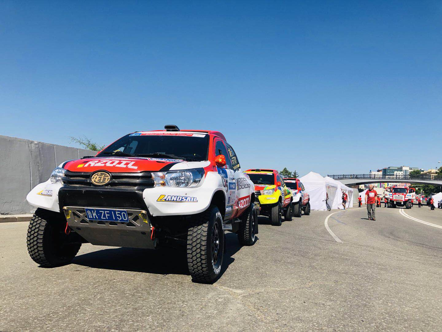 China Soaring Dragon Racing Team fight for 2019 Silk Way Ral