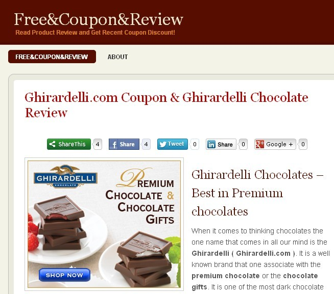 Ghirardelli Chocolate Review'