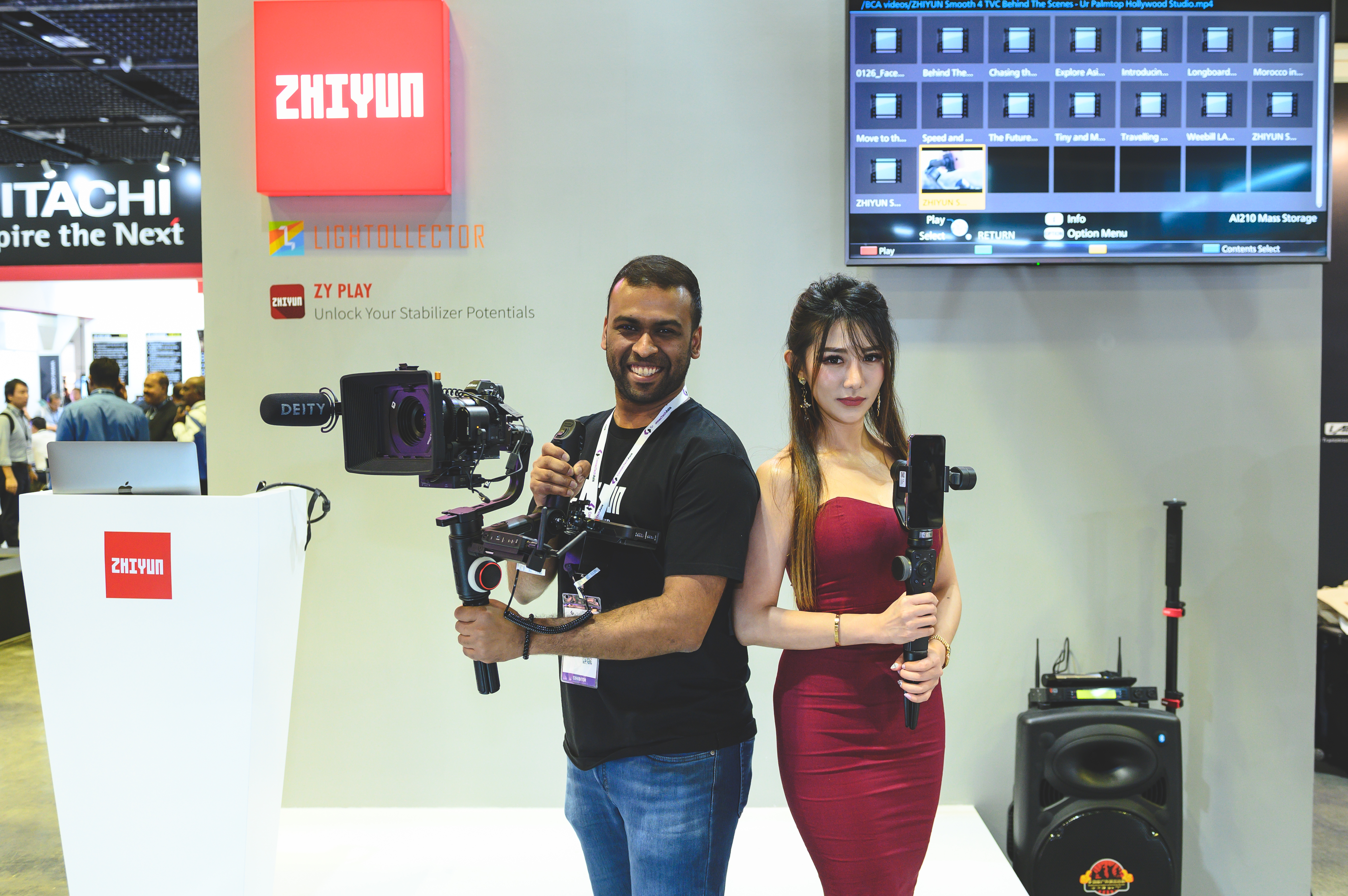 ZHIYUN Unveils its All-in-one Gimbal at BroadcastAsia 2019