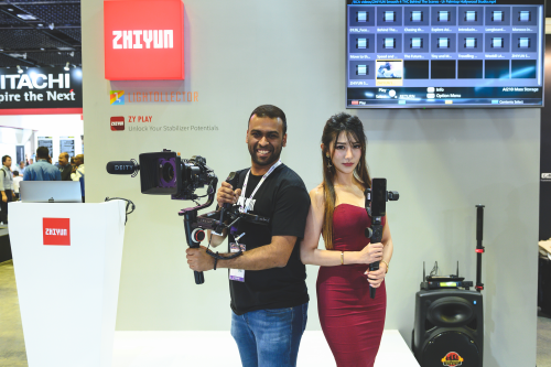 ZHIYUN Unveils its All-in-one Gimbal at BroadcastAsia 2019'