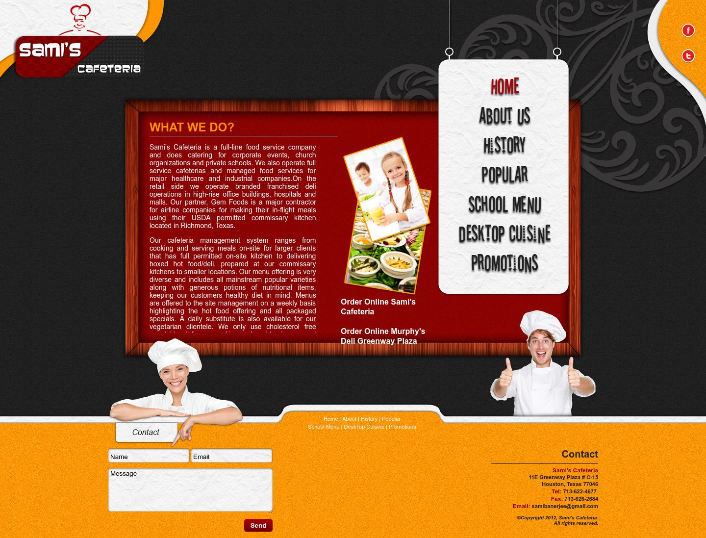 Company Logo For Food Catering Services Spring'