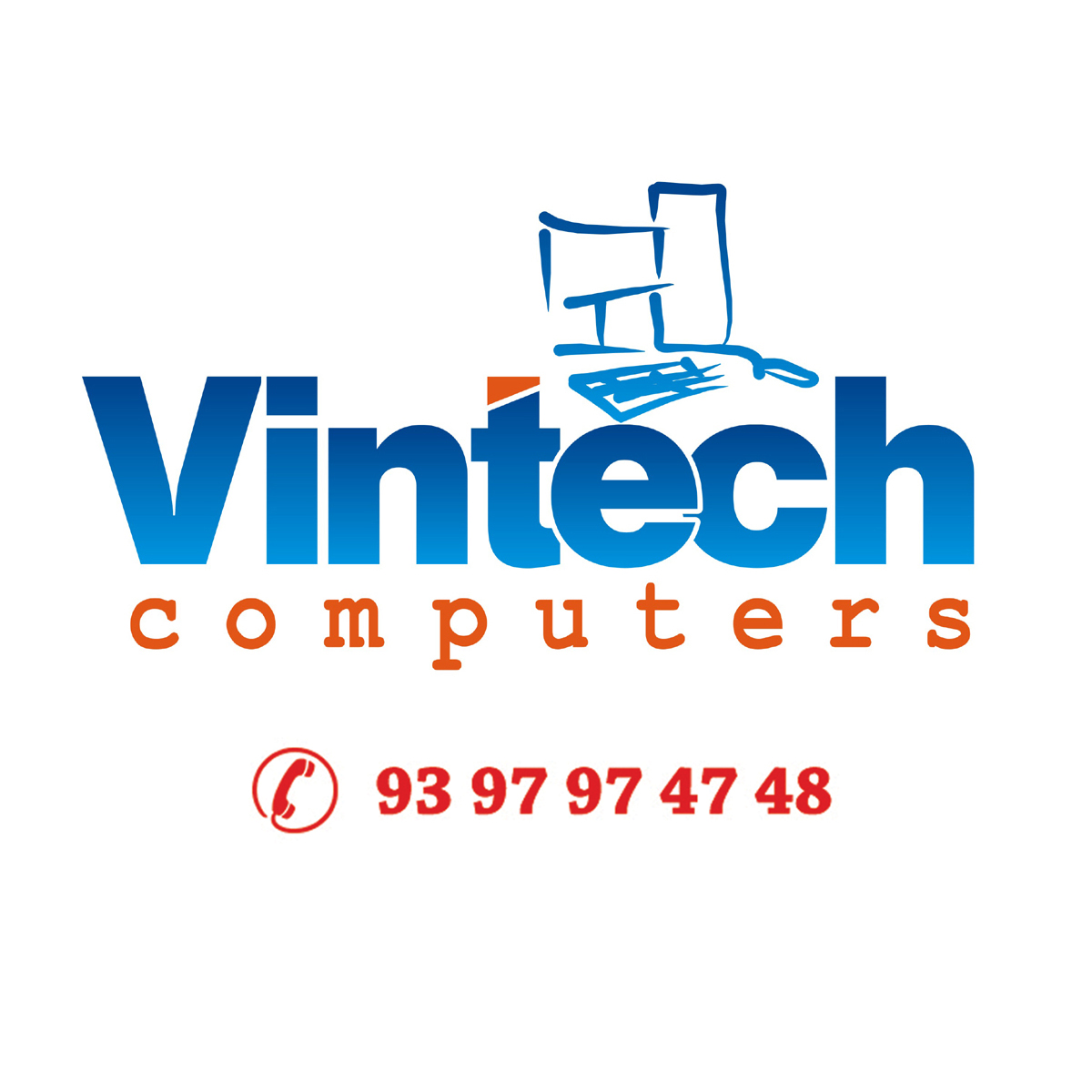 Company Logo For VINTECH COMPUTERS - Qutbullapur'